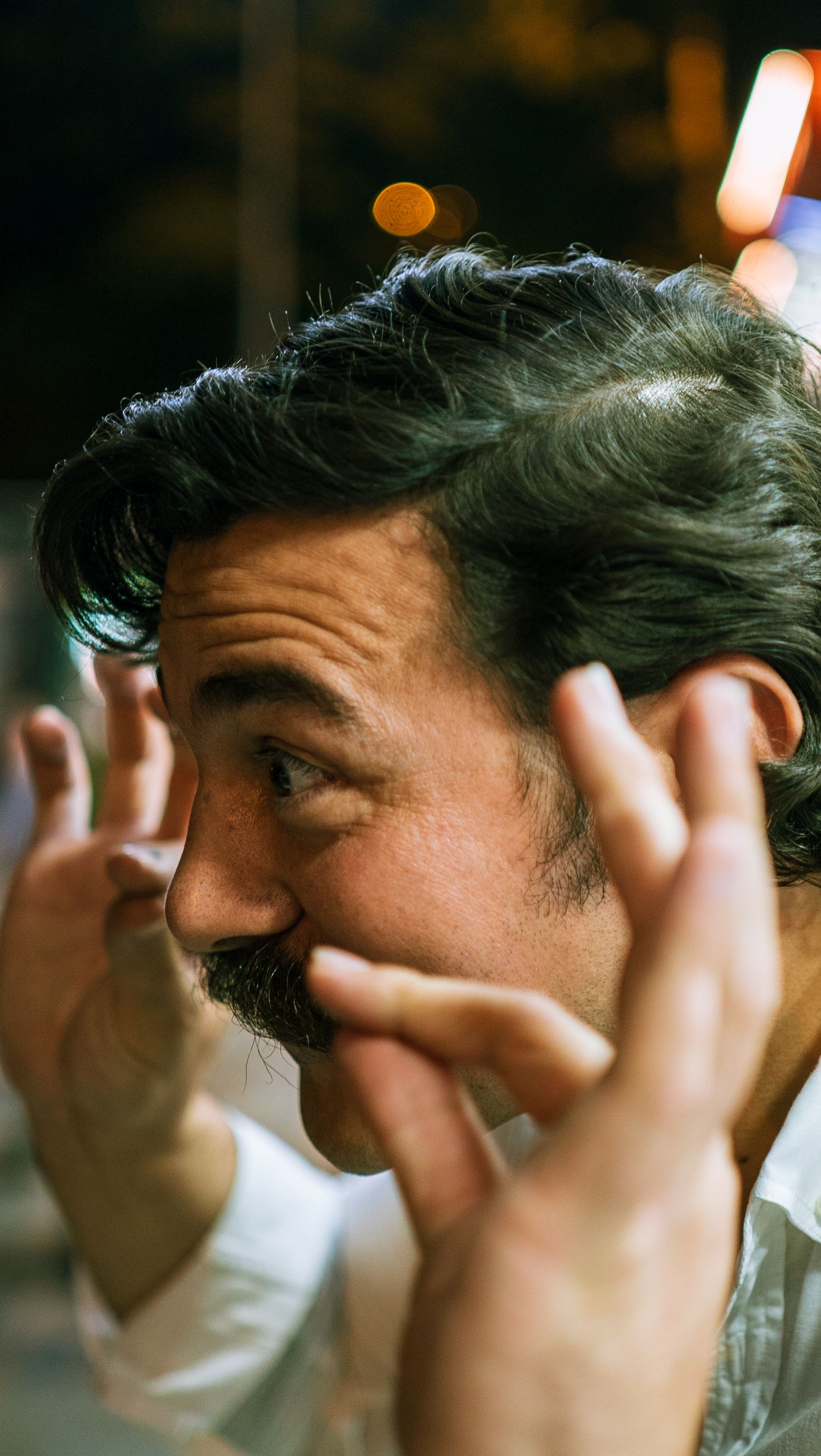 Depilação a laser masculina — Bigode